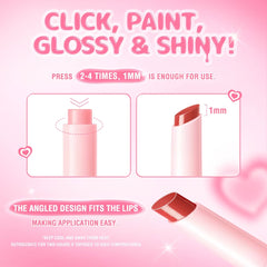 Pinkflash Volumizing Glossy Balm Pink Flash