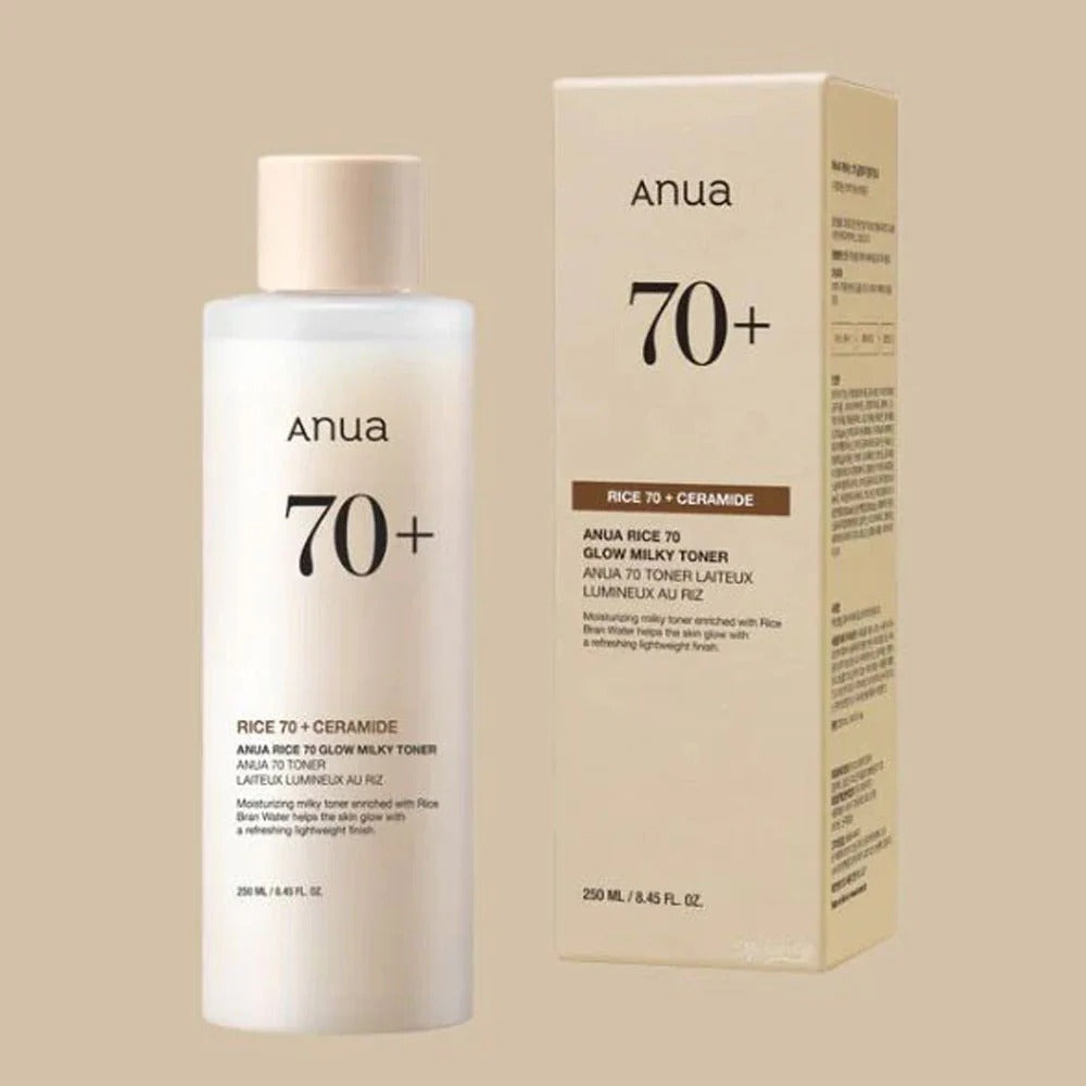 Anua Rice 70 Glow Milky Toner - 250ml Anua