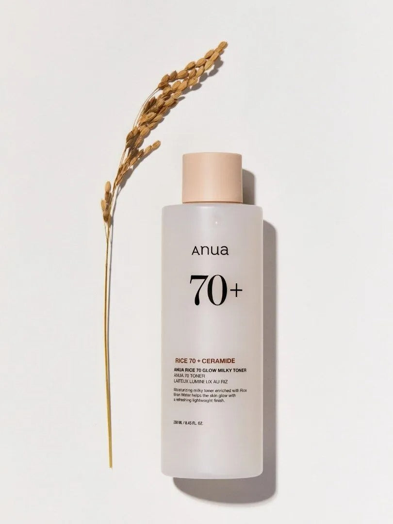 Anua Rice 70 Glow Milky Toner - 250ml Anua