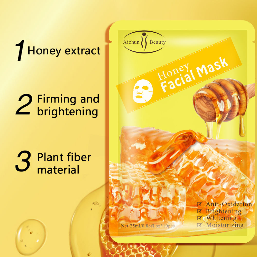Aichun Beauty Honey Facial Mask - 25ml (1 sheet mask) Aichun Beauty