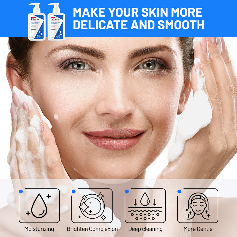 Disaar HA Moisturizing Facial Wash - 200g Disaar