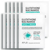 APLB Glutathione Niacinamide Sheet Mask – 10EA APLB