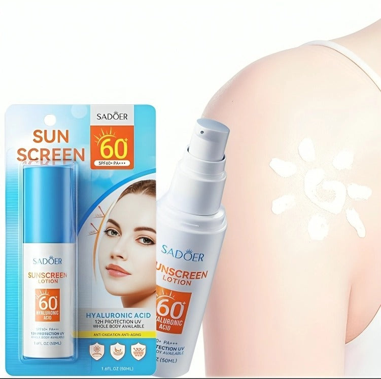 Sadoer Sunscreen Lotion 60+ Hyaluronic Acid 50ml Sadoer