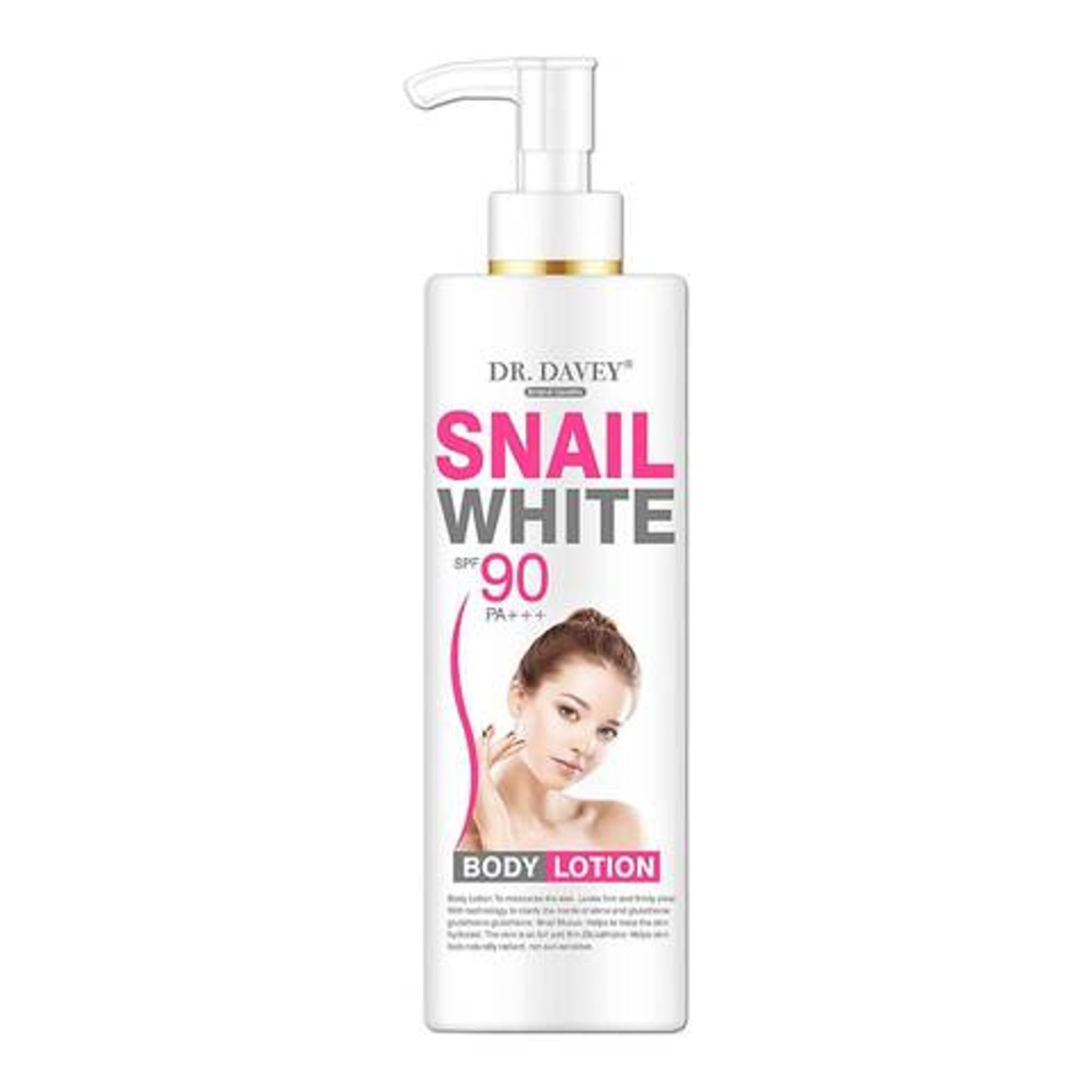 Dr.Davey Snail White Spf 90 Body Lotion - 500ml DR.DAVEY