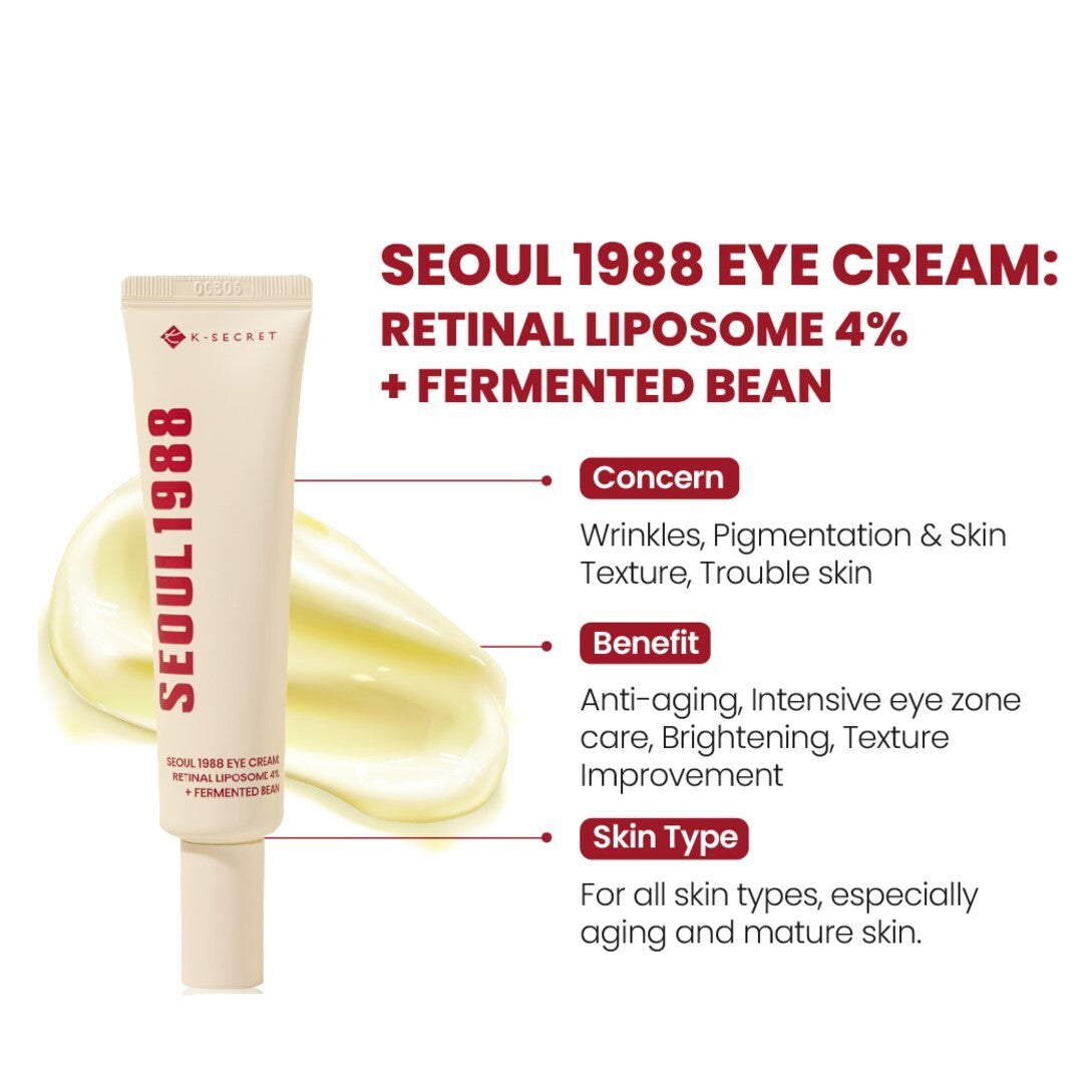 Ksecret Seoul 1988 Retinal Eye Cream-30ml Ksecret Seoul