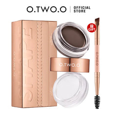 O.two.o 2 IN 1 Eyebrow Wax Brow Cream Eyebrow Enhancer Supplier - 4.5g + 3.8g O.TWO.O