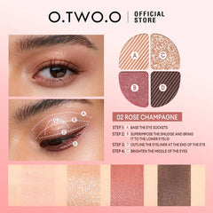 O.TWO.O New Arrival 4 Colors Eyeshadow O.TWO.O