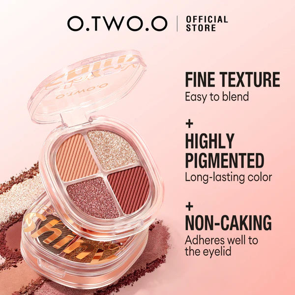O.TWO.O New Arrival 4 Colors Eyeshadow O.TWO.O