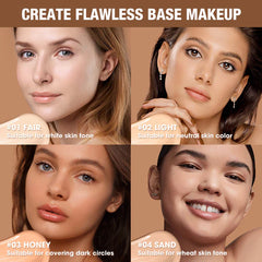 O.TWO.O Liquide Concealer High Coverage Long Lasting Face Base O.TWO.O