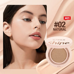 O.TWO.O Shine Air Cushion BB Cream Foundation - 12.5g 02(NATURAL) O.TWO.O