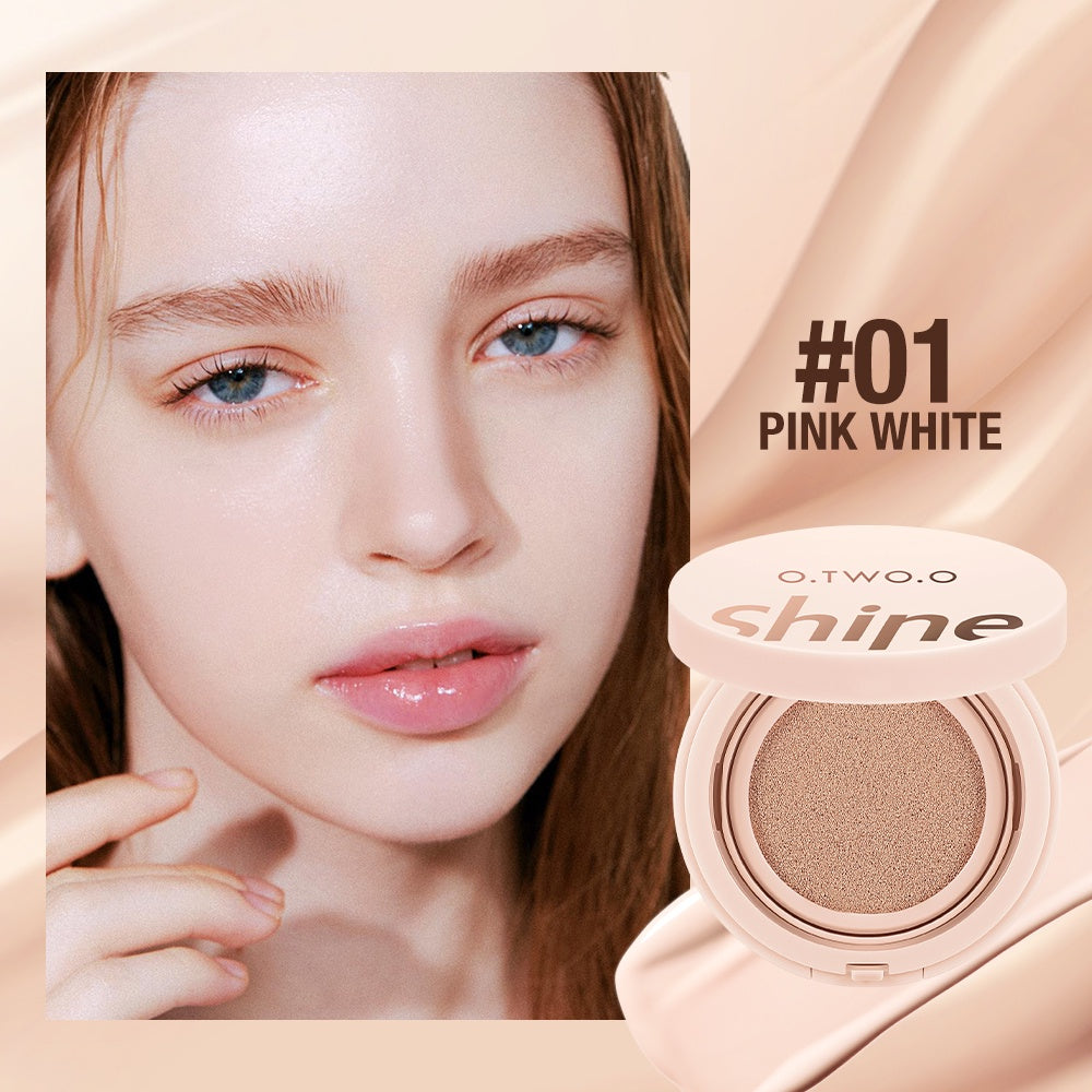 O.TWO.O Shine Air Cushion BB Cream Foundation - 12.5g 01(PINK WHITE) O.TWO.O