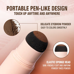 O.TWO.O SHINE SERIES-- Air Cushion Eyebrow Powder - 1.5g O.TWO.O