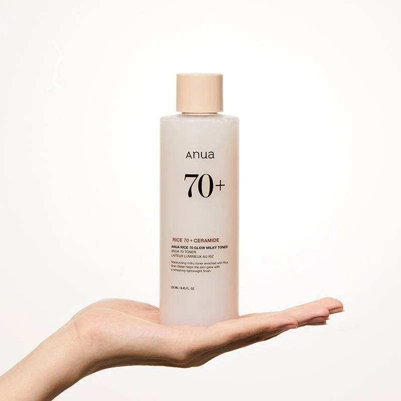 Anua Rice 70 Glow Milky Toner - 250ml Anua