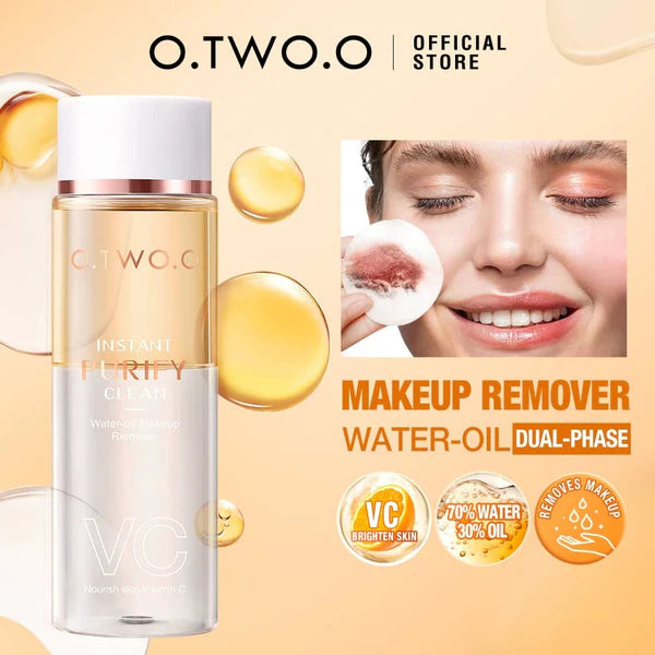 O.TWO.O Water Oil Makeup Remover - 100ml O.TWO.O