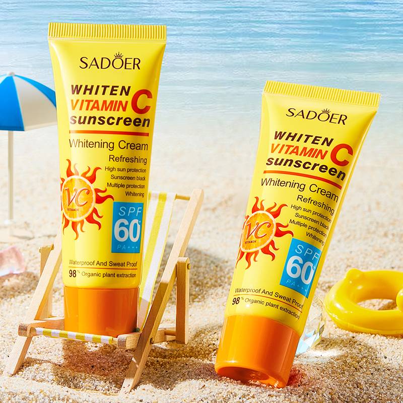 Sadoer Whiten Vitamin C Sunscreen SPF60+ PA+++ 40gm Sadoer