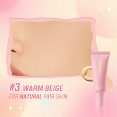 PinkFlash Lasting Matte Foundation 03 Warm Beige PINKFLASH