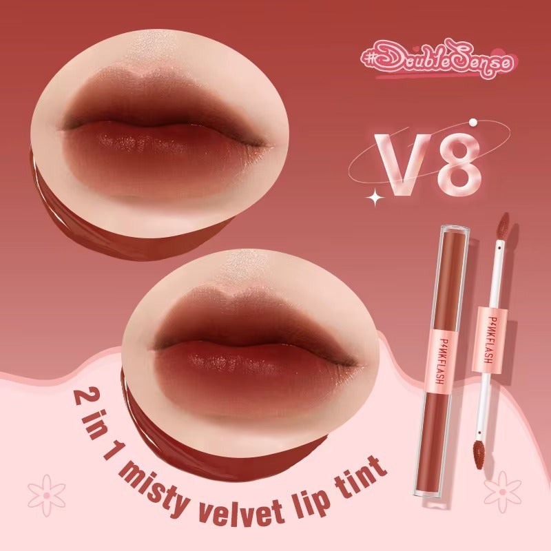 Pinkflash Duo Lipgloss V08 Pink Flash