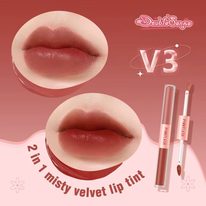Pinkflash Duo Lipgloss V03 Pink Flash