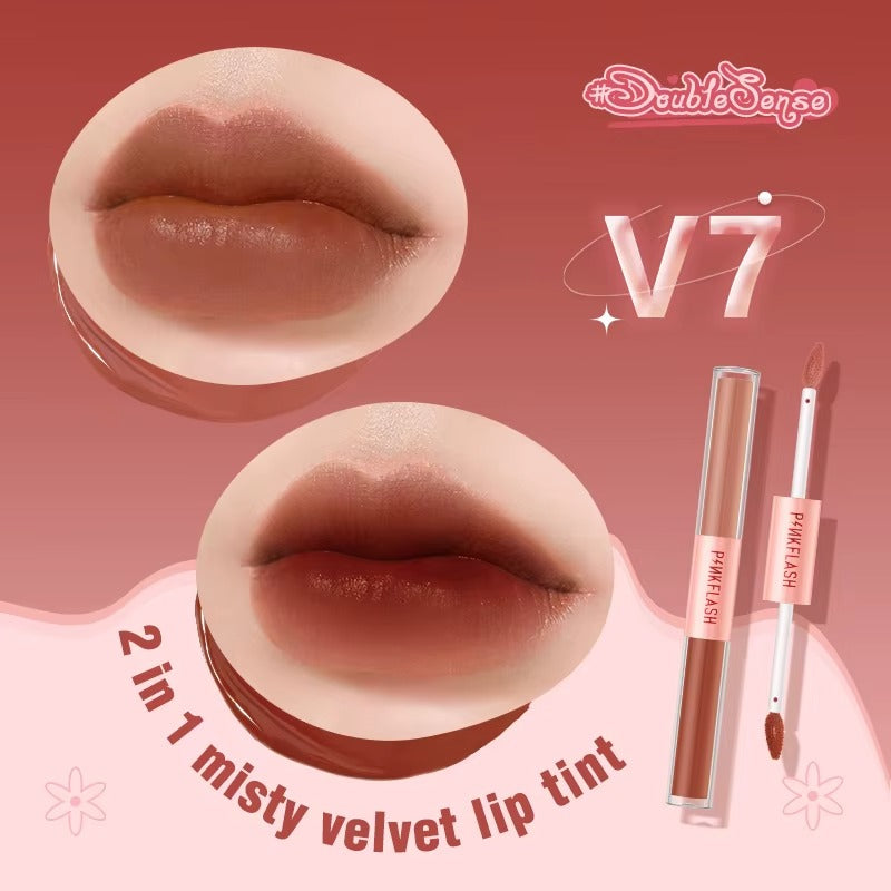 Pinkflash Duo Lipgloss V07 Pink Flash
