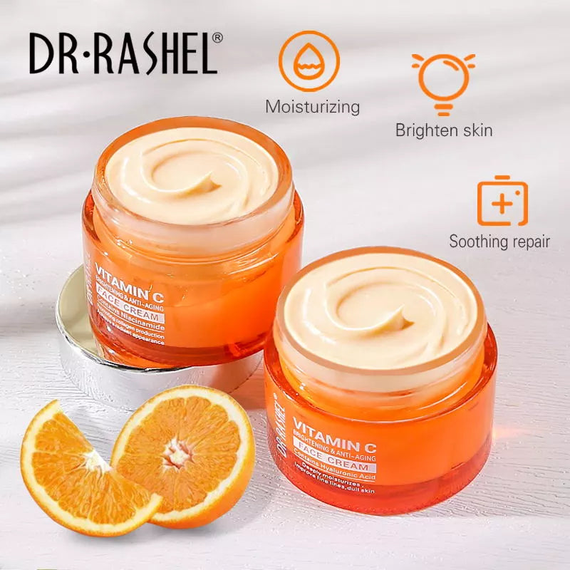 Dr.Rashel Vitamin C Brightening & Anti-aging Face Cream - 50g DR.RASHEL