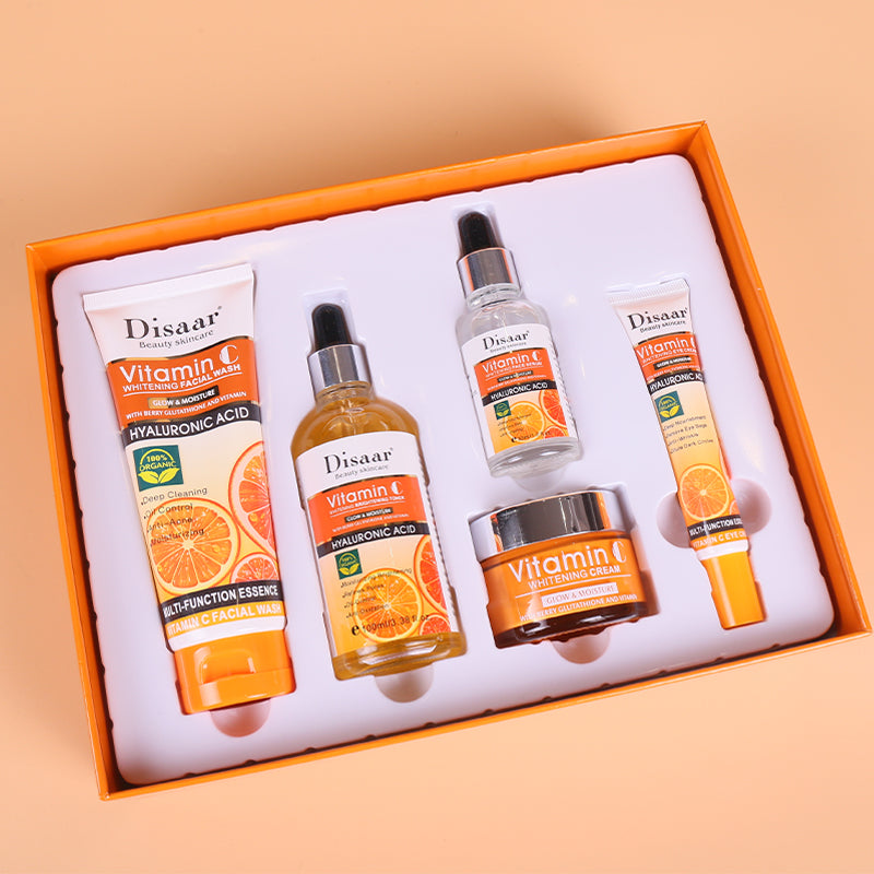 Disaar Vitamin C Facial Skin Care Series 5Pcs Set Disaar