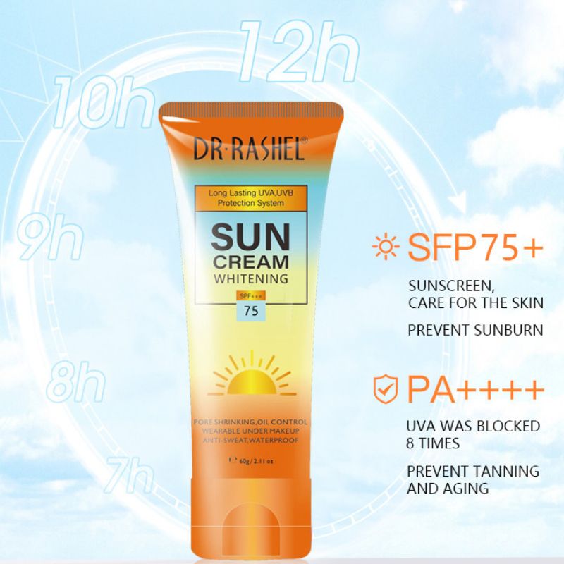Dr.Rashel Sun Cream Whitening Spf75 - 60g DR.RASHEL