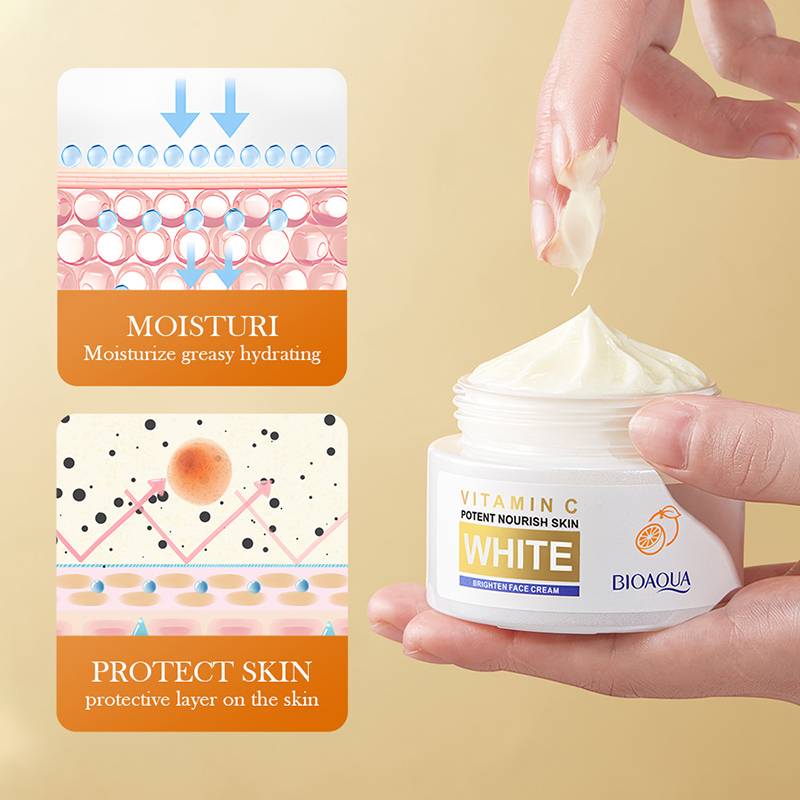 Bioaqua Vitamin C White Brighten Face Cream - 50g Bioaqua