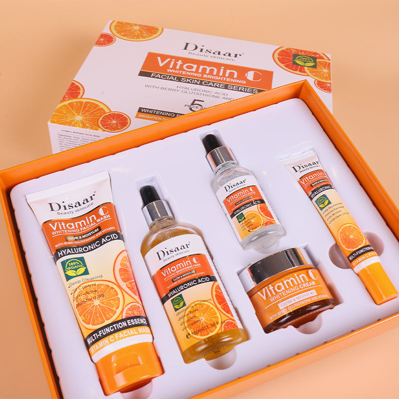 Disaar Vitamin C Facial Skin Care Series 5Pcs Set Disaar
