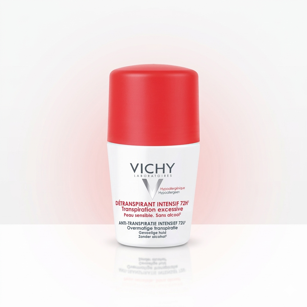 Vichy Roll on Deodorant Detranspirant Intensif 72H 50mL Glo Arabia