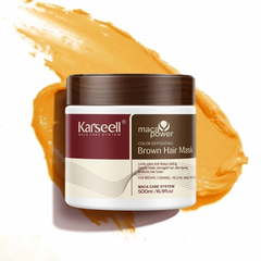 Karseell Maca Power Color Depositing Brown Hair Mask 500ml