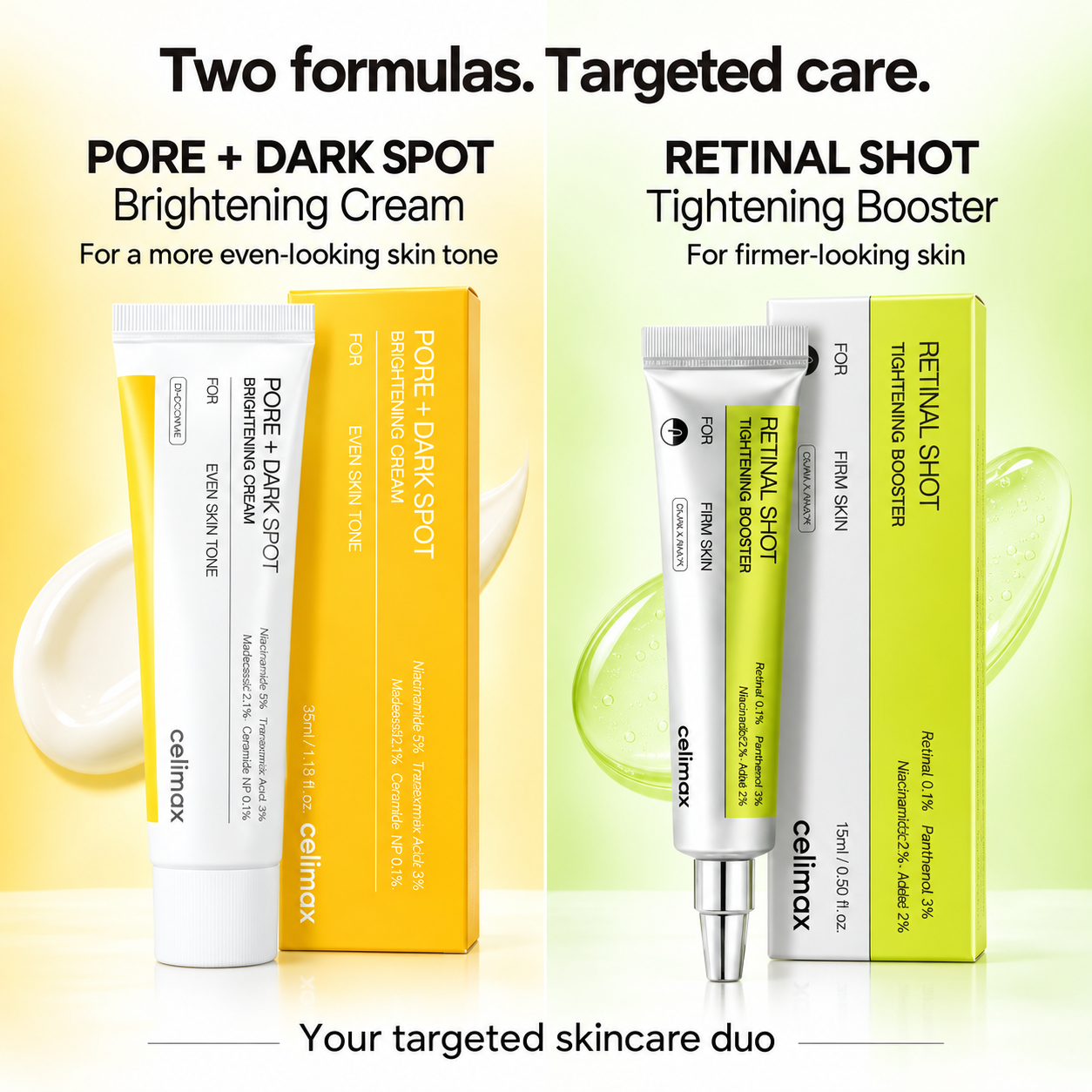 Celimax Brightening & Anti-Aging Duo Set - Dark Spot and Retinal Duo Celimax