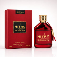 Dumont Paris Nitro Pour Homme Red Intensely Edp - 100Ml - Luxury Long Lasting Perfume For Daily Wear, Evening, Gifts And Signature Scent Dumont