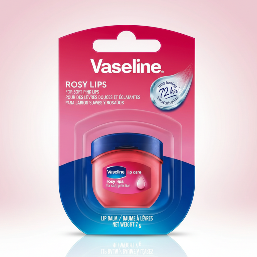Vaseline Lip Therapy Pink 7g Glo Arabia