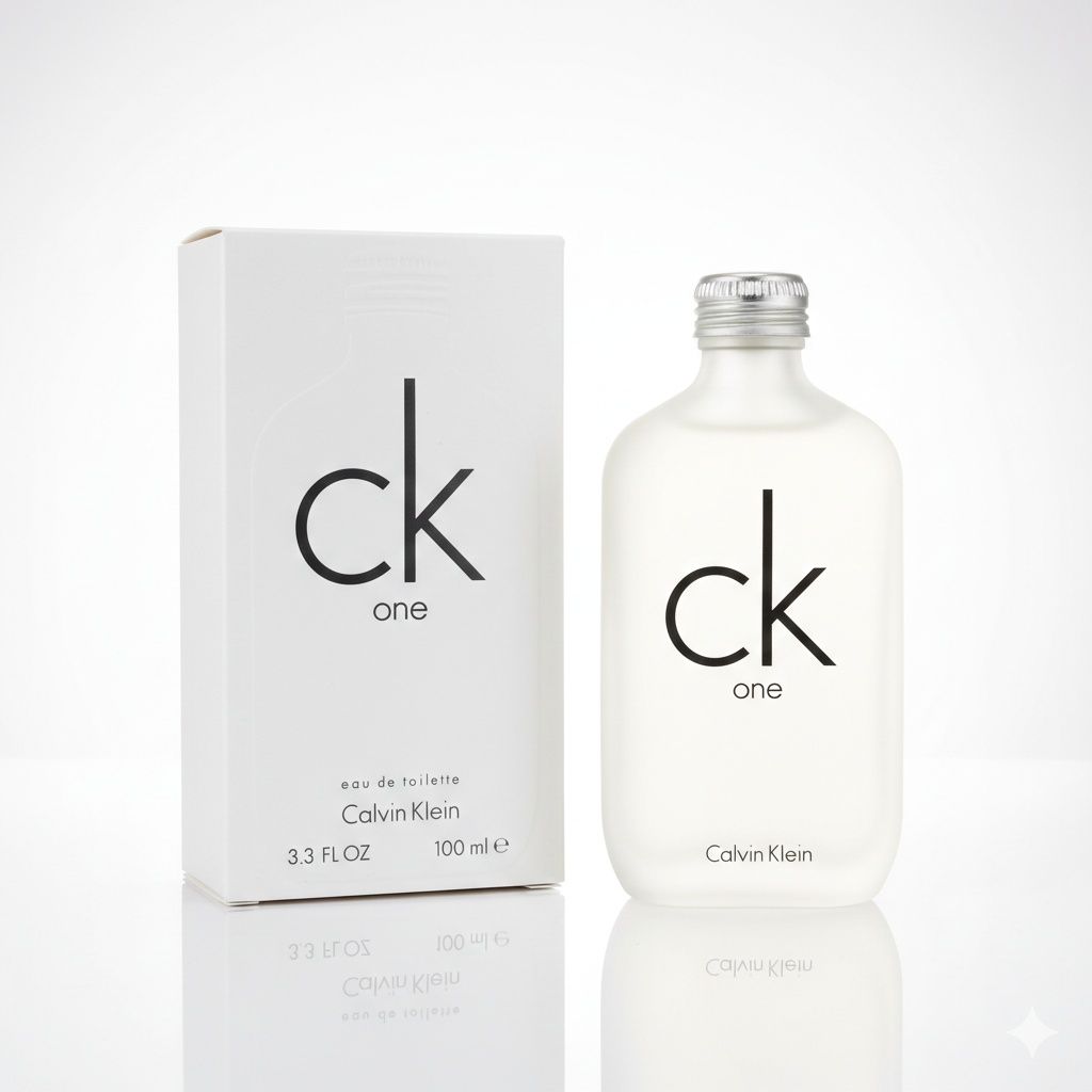 Calvin Klein Ck One 100Ml - Fresh Citrus Unisex Perfume Clean Daily Wear Light Long Lasting Fragrance Calvin
