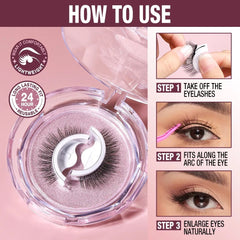 O.TWO.O Natural False Eyelashes O.TWO.O