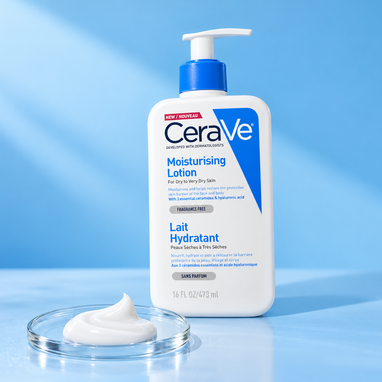 CeraVe Moisturising Lotion Lait Hydratant - 473 ml CeraVe