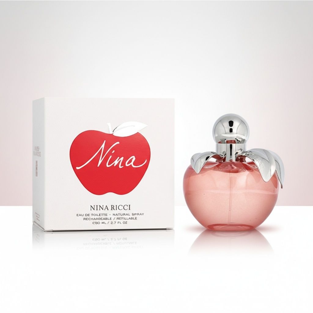 Nina Ricci Eau De Toilette Natural Spray 80 Ml - Floral Fruity Women'S Perfume Soft Romantic Long Lasting Fragrance Nina