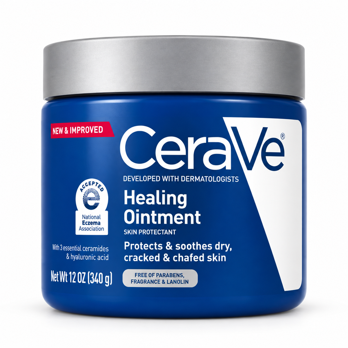CeraVe Healing Ointment 340G - Intensive Skin Protectant Ointment For Dry Cracked Irritated Skin CeraVe