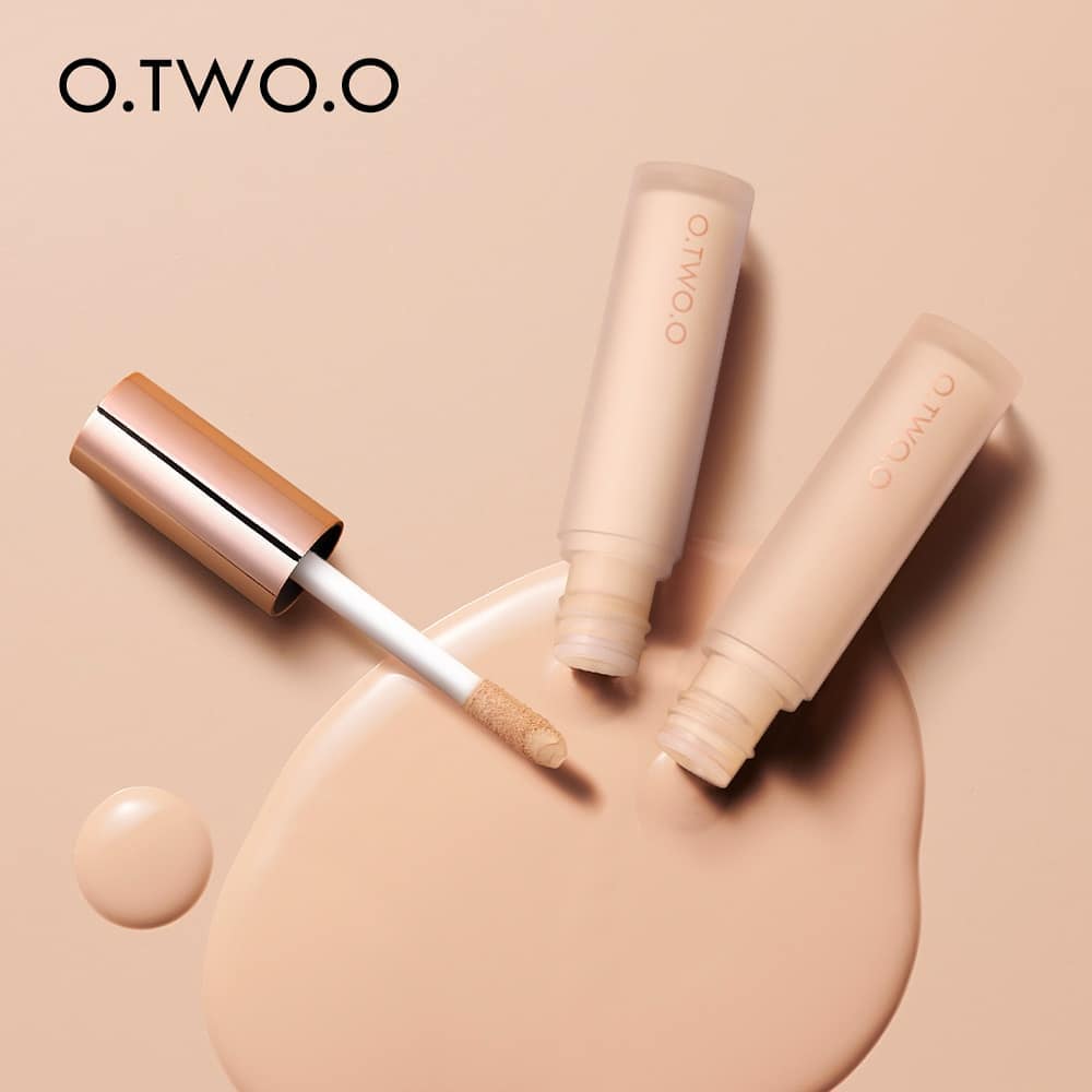 O.TWO.O Cosmetics Face Makeup High Cover Oil Control Long Lasting Liquid Concealer - 5.5g O.TWO.O