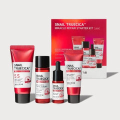 SOME BY MI Snail Truecica Miracle Repair Starter Kit - 4-Step Korean Skincare Set