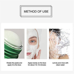 Mengsiqi Green Mask Stick - 40g Mengsiqi