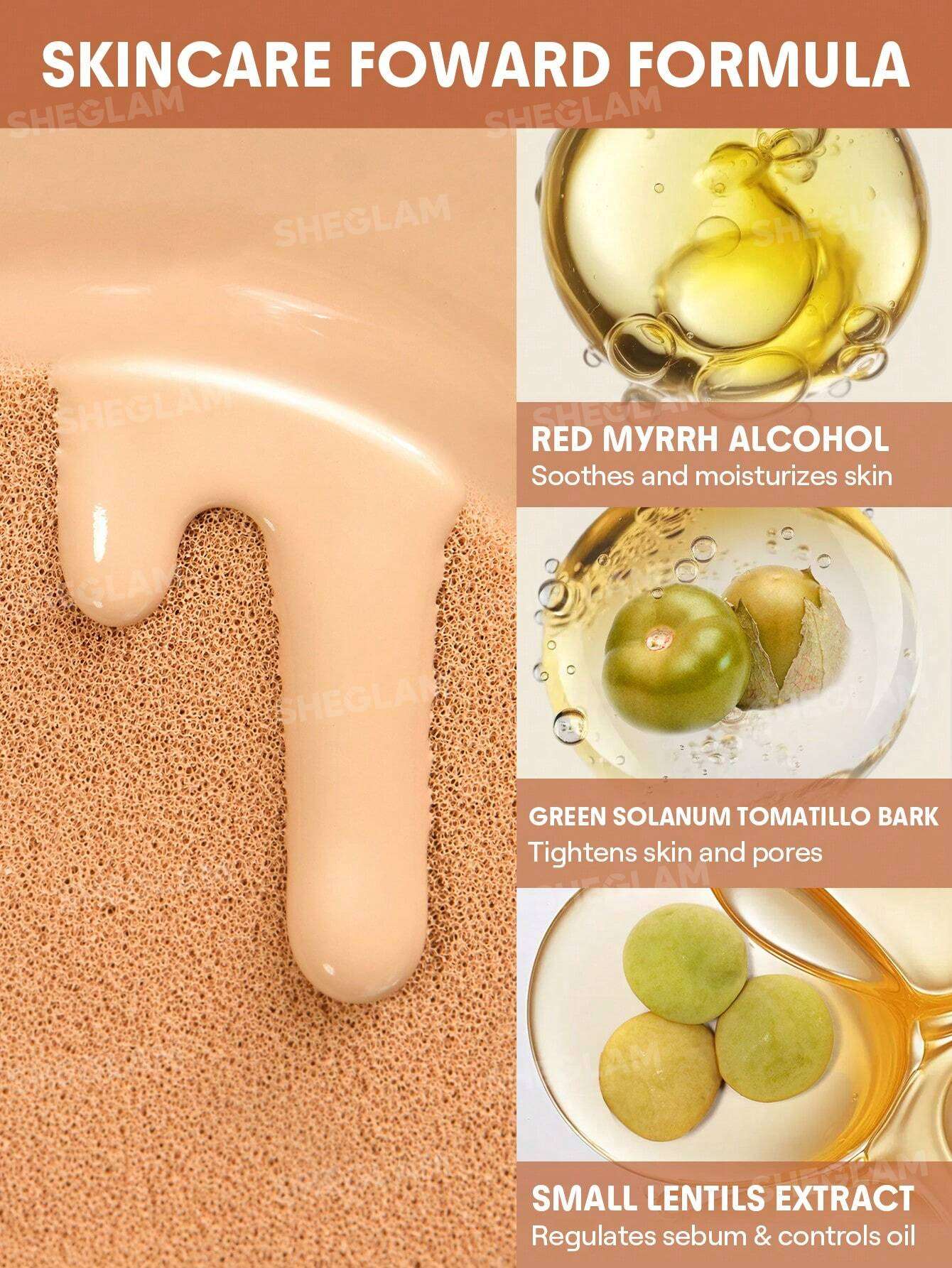 SHEGLAM Lock & Go Long Lasting Cushion Foundation Glo Arabia