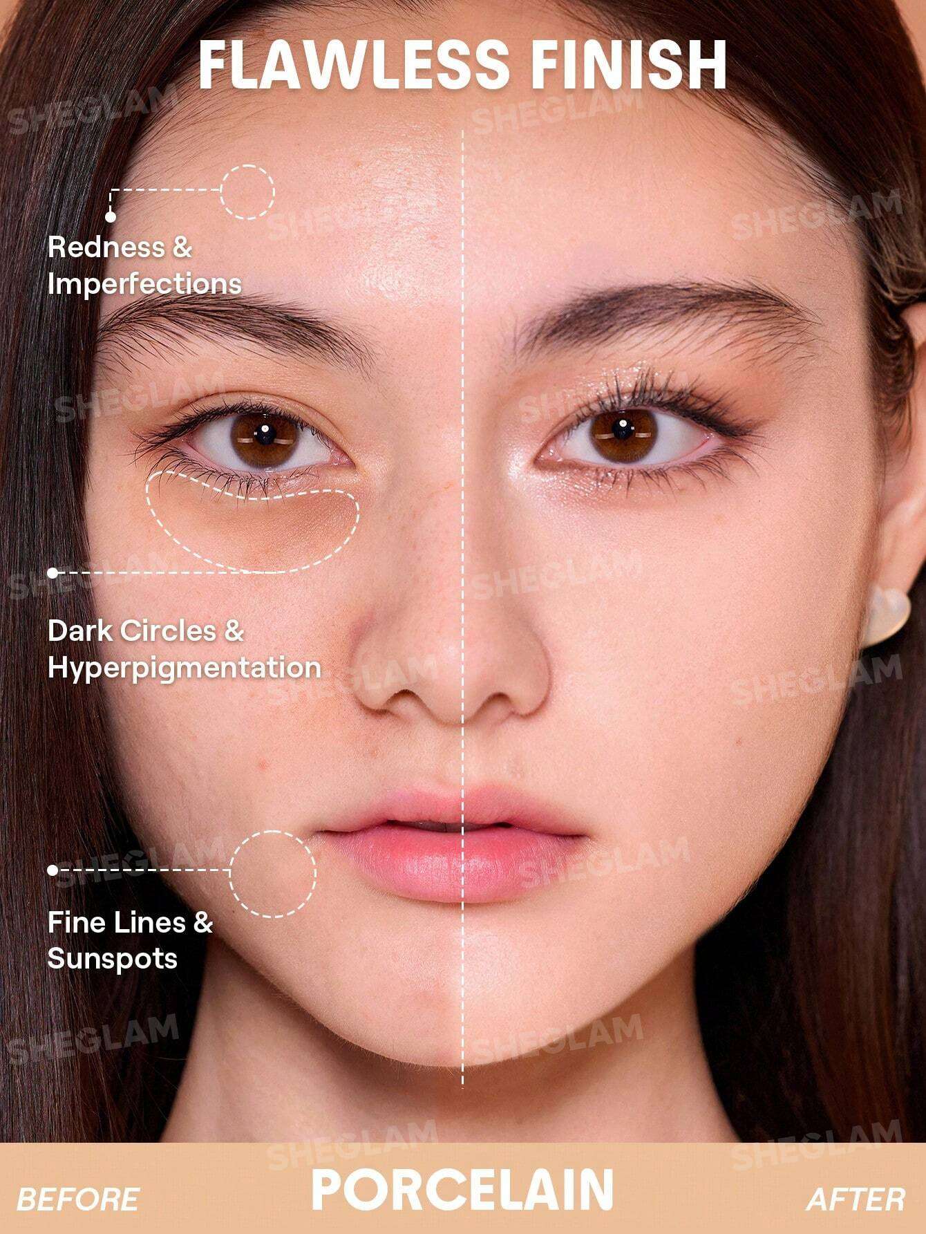 SHEGLAM Lock & Go Long Lasting Cushion Foundation Glo Arabia