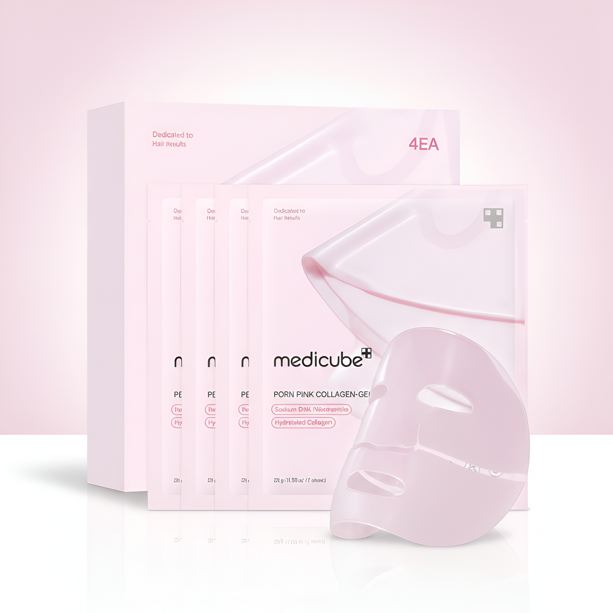 Medicube Pdrn Pink Collagen Gel Mask 4ea Medicube