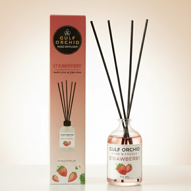 GULF ORCHID Reed Diffuser Strawberry 110 ml GULF ORCHID