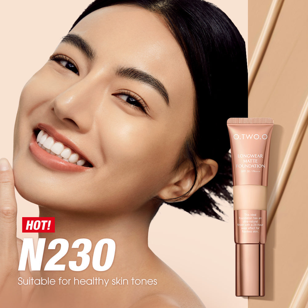 O.TWO.O High Quality Matte Liquid Foundation N230 O.TWO.O