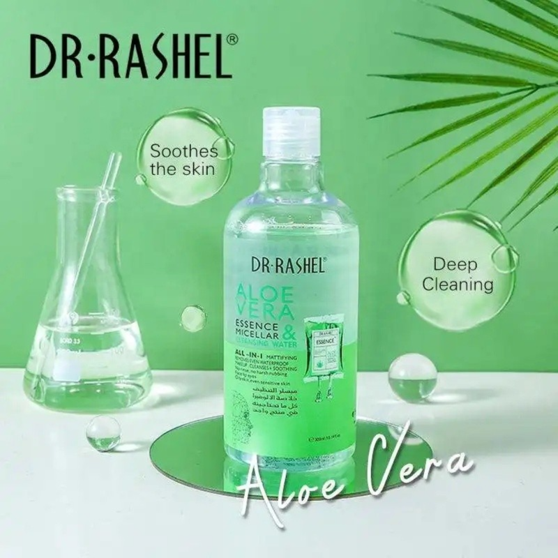 Dr.Rashel Aloe Vera Essence & Micellar Cleansing Water - 350ml Glo Arabia