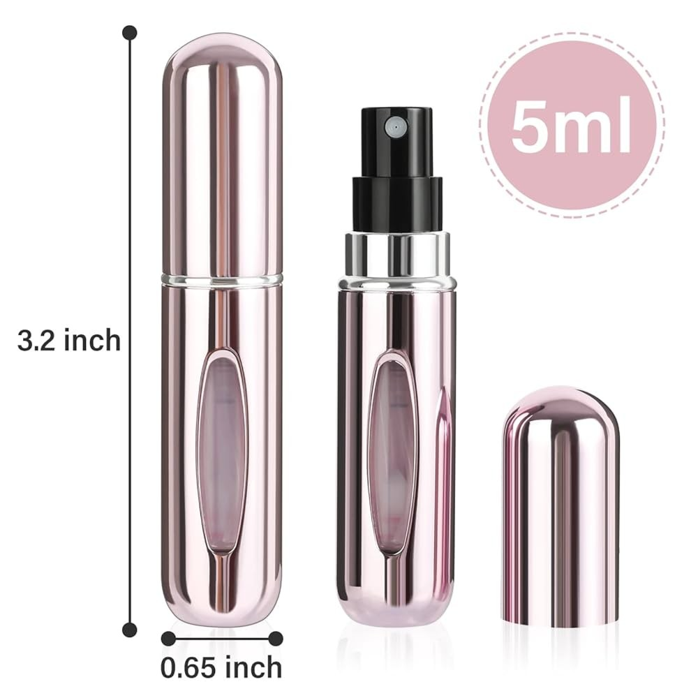 Mini Perfume Refill Bottle – Pocket Size Perfume Atomizer [Single Piece] Glo Arabia