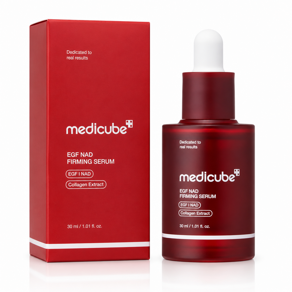Medicube Egf Nad Firming Serum - 30ML - Firming Serum For Elasticity Care Firm-looking Skin Radiance Anti-aging Support Daily Korean Skincare Suitable For Mature, Dull And Elasticity-concerned Skin