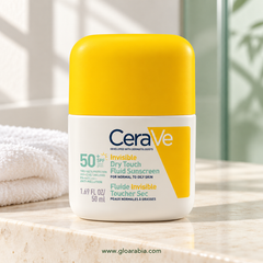 CeraVe Invisible Dry Touch Fluid Sunscreen SPF50+ for Normal to Oily Skin - 50 ml